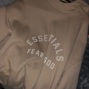 Tan Fear Of God Essentials